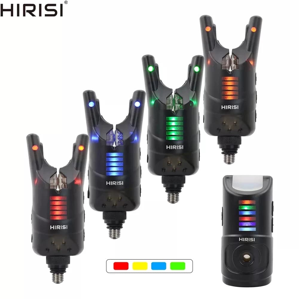 Set d'alarme de touche sans fil HRS1 pour pêche à la carpe - Détecteur intelligent sans connexion filaire