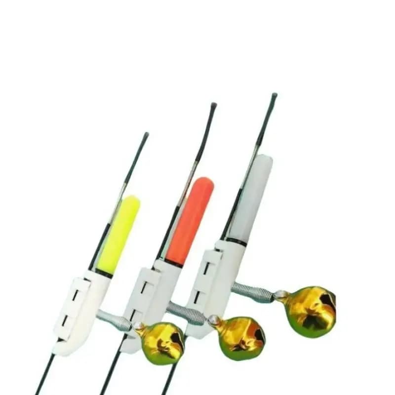 5 bâtons lumineux électroniques réutilisables avec clochette LED - accessoires alarme pêche électronique lumineux