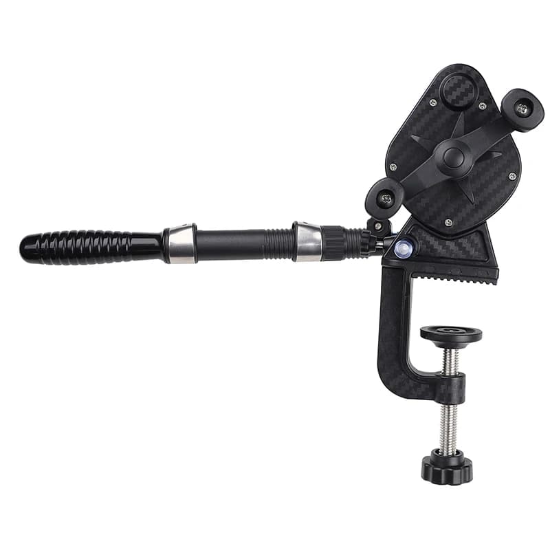 Bobineur de ligne de pêche portable universel avec enroulement bidirectionnel pour moulinet