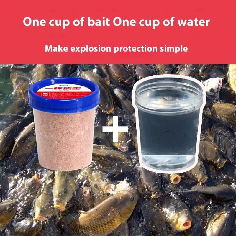 Appât en poudre pour pêche carpe et carassin - mélange attractif efficace à mélanger