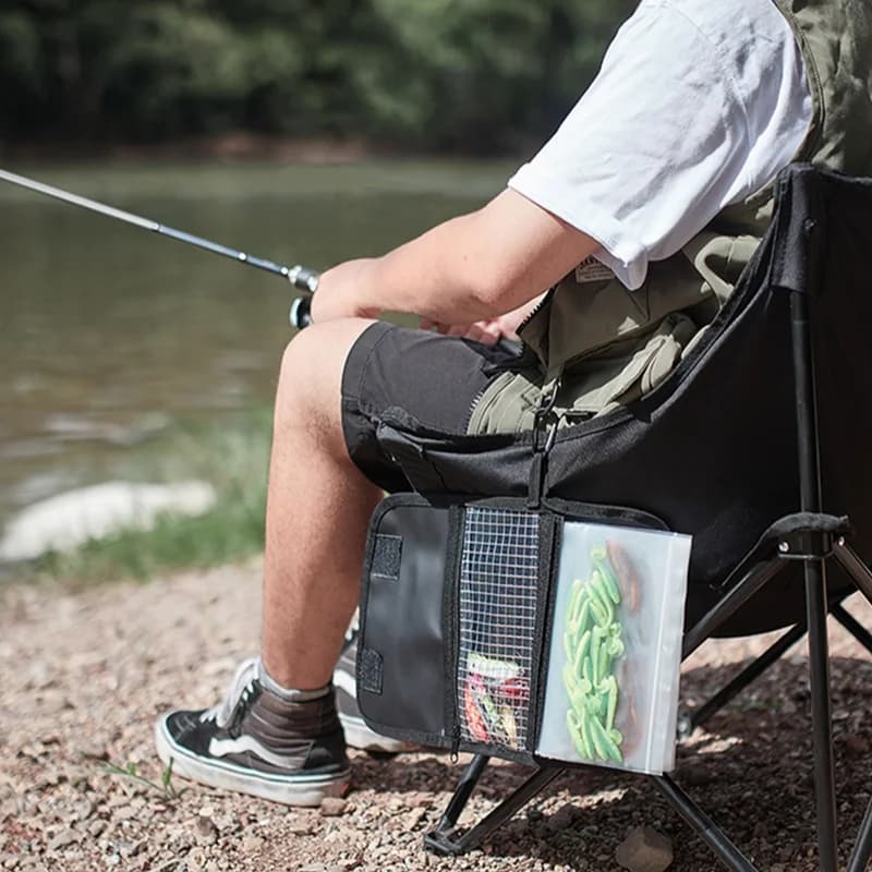 Pochette de rangement leurres souples étanche portable détachable pour pêche - organisateur appâts