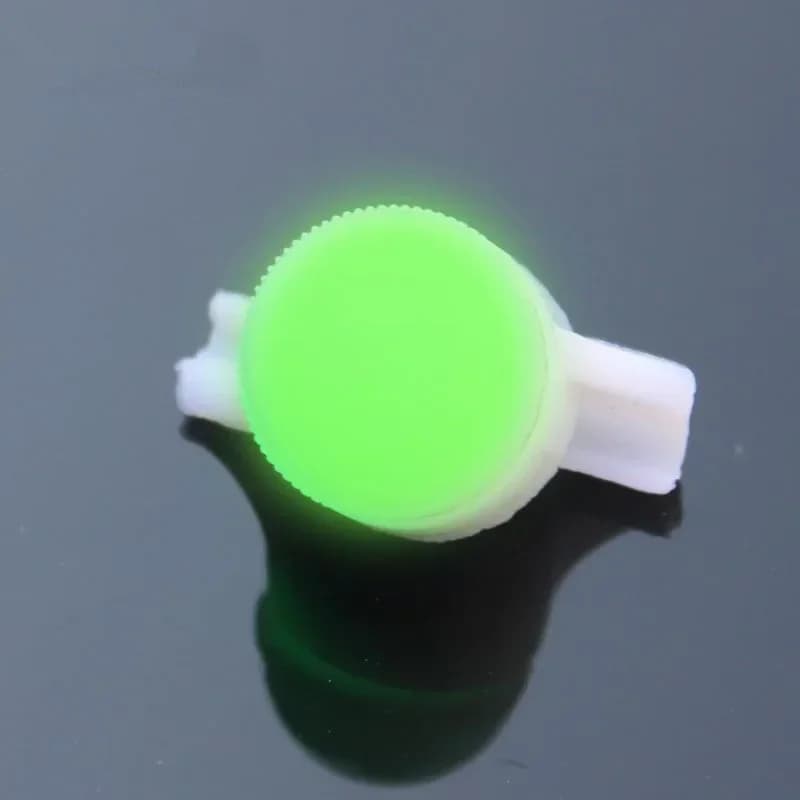 Détecteur de Touche Électronique avec Pile pour Pêche Carpe Nocturne - Indicateur Lumineux de Morsure