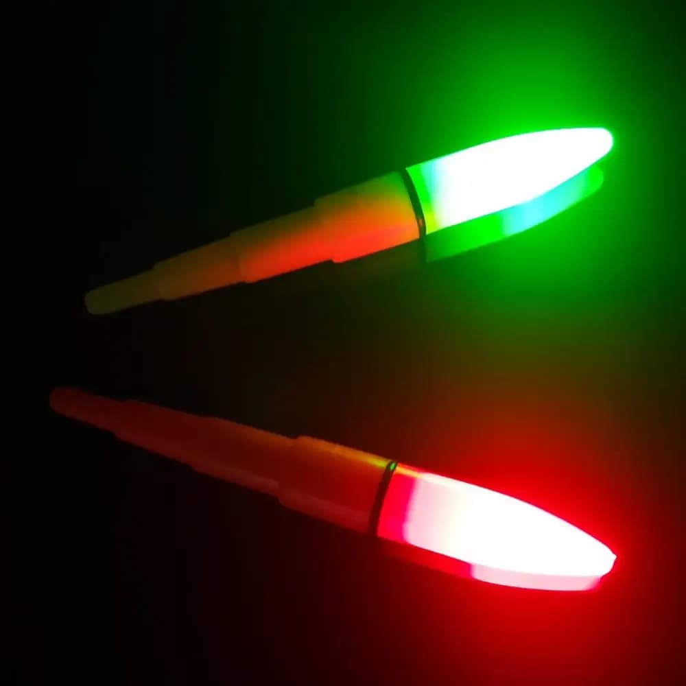 Flotteur lumineux électrique LED pour pêche nocturne - bâton lumineux électronique extérieur
