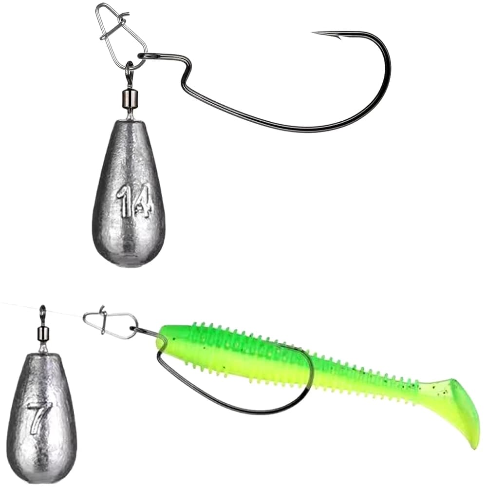 15 plombs goutte d'eau 3.5g à 20g pour pêche verticale et mer kit d'accessoires métalliques de pêche