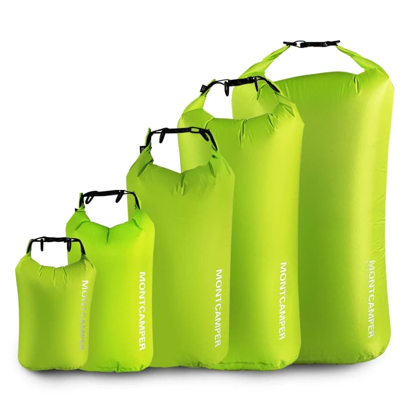 Sac étanche 3L à 35L pour pêche en kayak - Sac de rangement waterproof ultraléger pour matériel