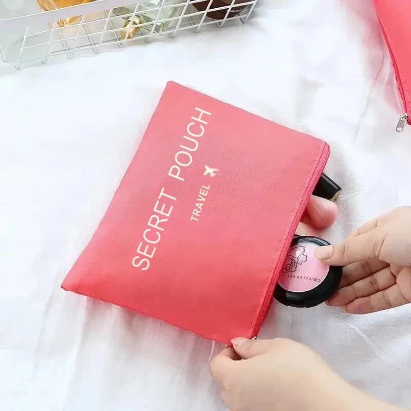 Set 6 sacs de voyage étanches colorés - grande capacité pour organisation valise sous-vêtements