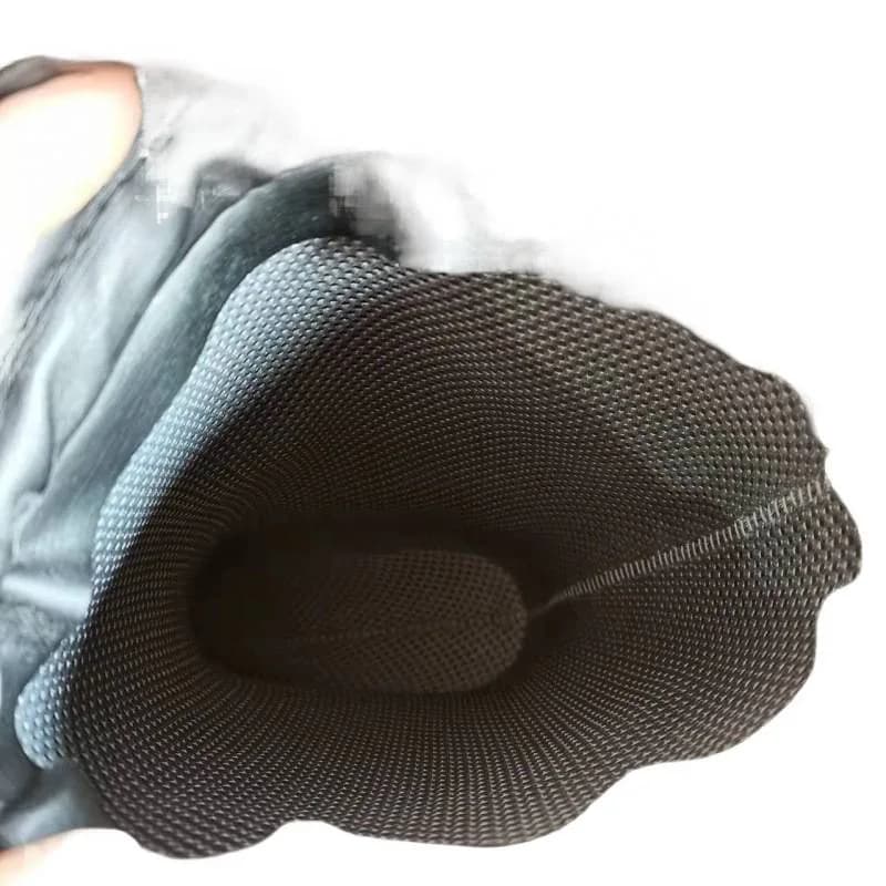 Bottes de pêche caoutchouc haute tube homme semelle cloutée anti-dérapante résistante morsures serpent