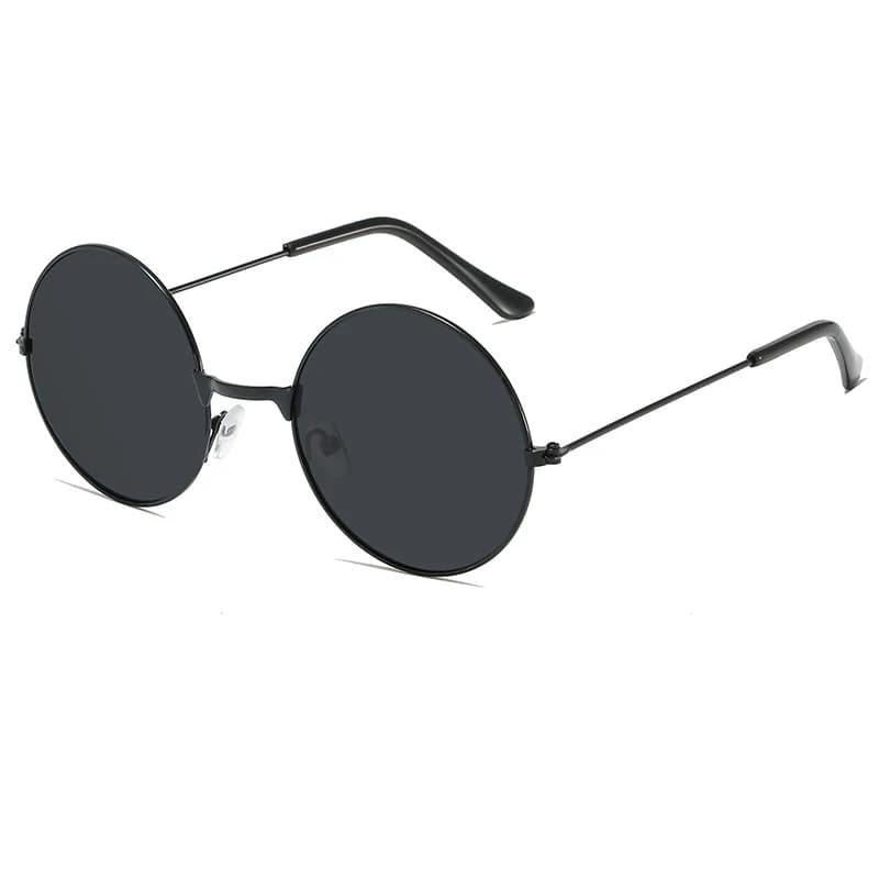 Lunettes de soleil vintage rondes homme femme - Design océan rouge jaune pour pêcheurs élégants