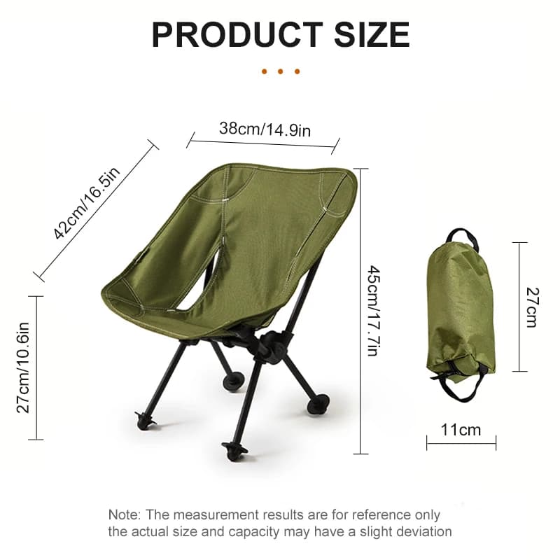 Chaise lune enfant pliante camping pêche mini légère siège dossier tactique