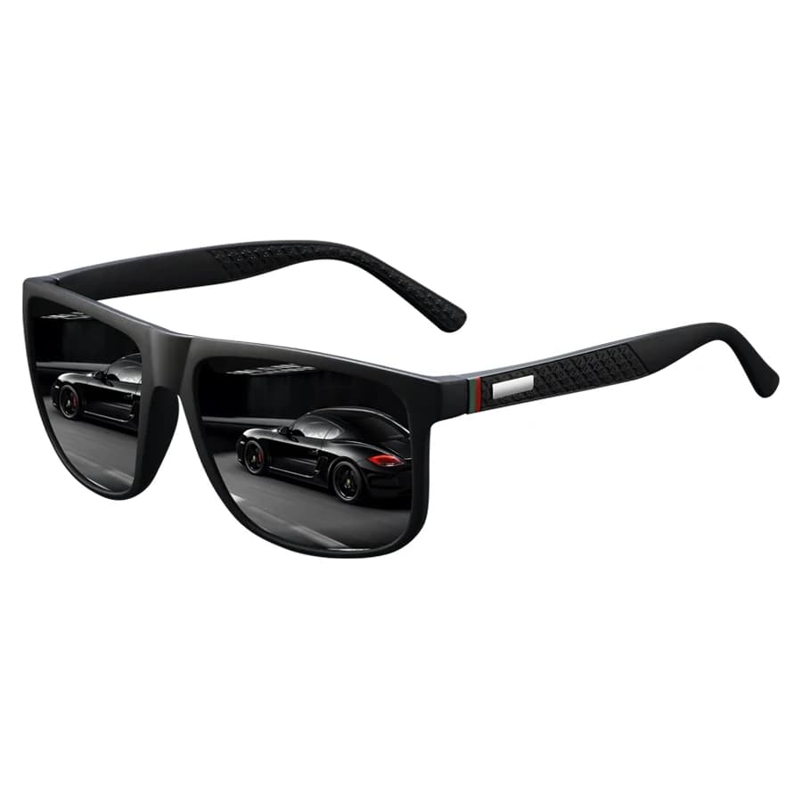 Lunettes carrées classiques fashion homme femme - Légeres, colorées pour conduite, pêche et outdoor