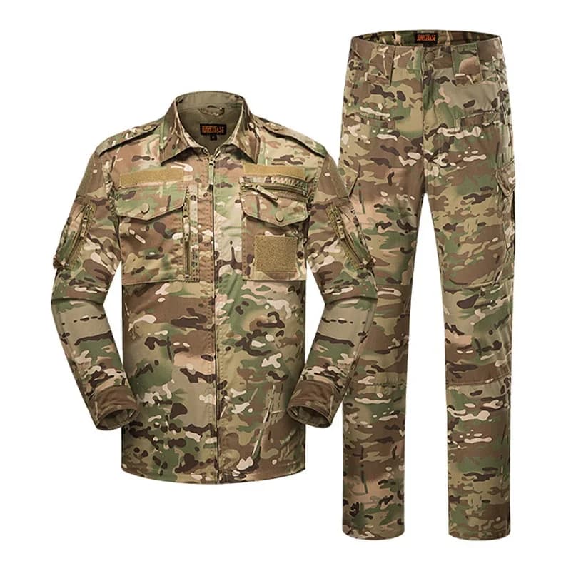 Ensemble uniforme camouflage BDU tactique shirt pantalon pêche chasse entraînement airsoft