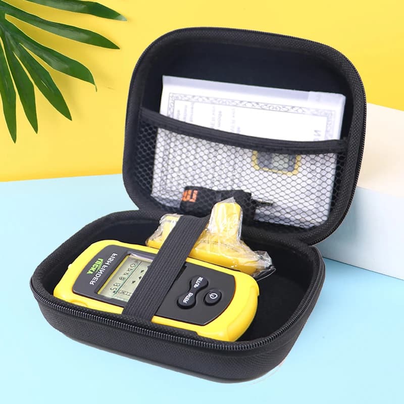 Étui de protection sondeur poissons EVA résistant anti-chute étanche IPX4 pêche portable