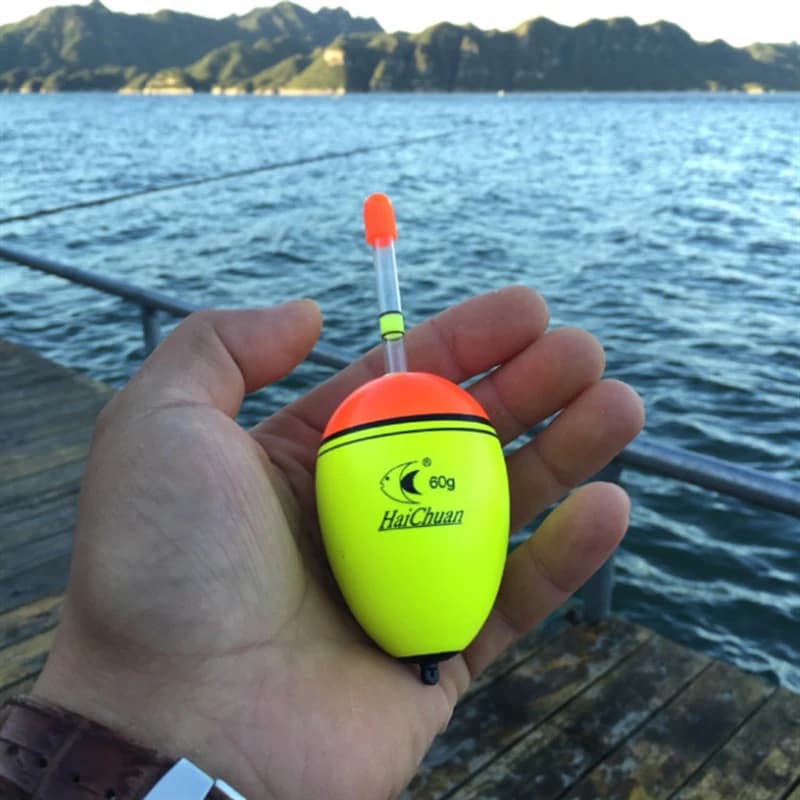 Rock Fishing Buoyancy 3/5/8/10/15/20/25/30/40/50/60g Float Fish Bait Foam Float Fishing Float Fishing Bobber Float Light Stick