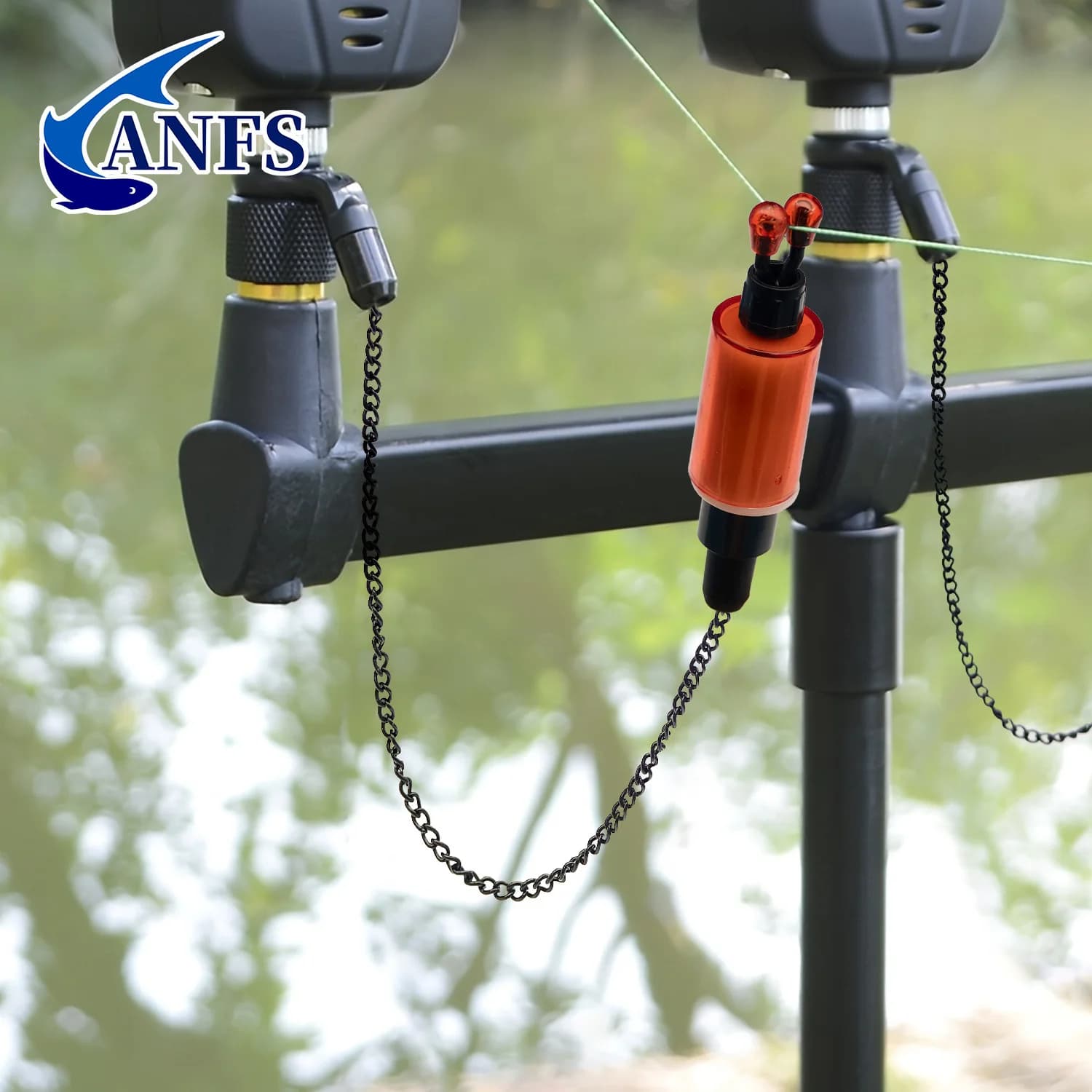 4 indicateurs de touche premium pour alarme de pêche à la carpe avec boîte de rangement pratique