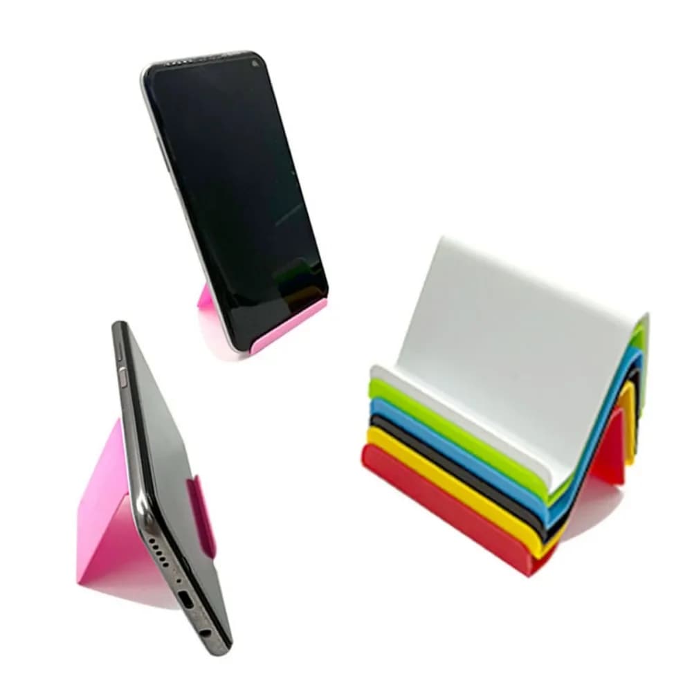 Support téléphone bureau coloré portable - Support mural et de table pour smartphone pratique