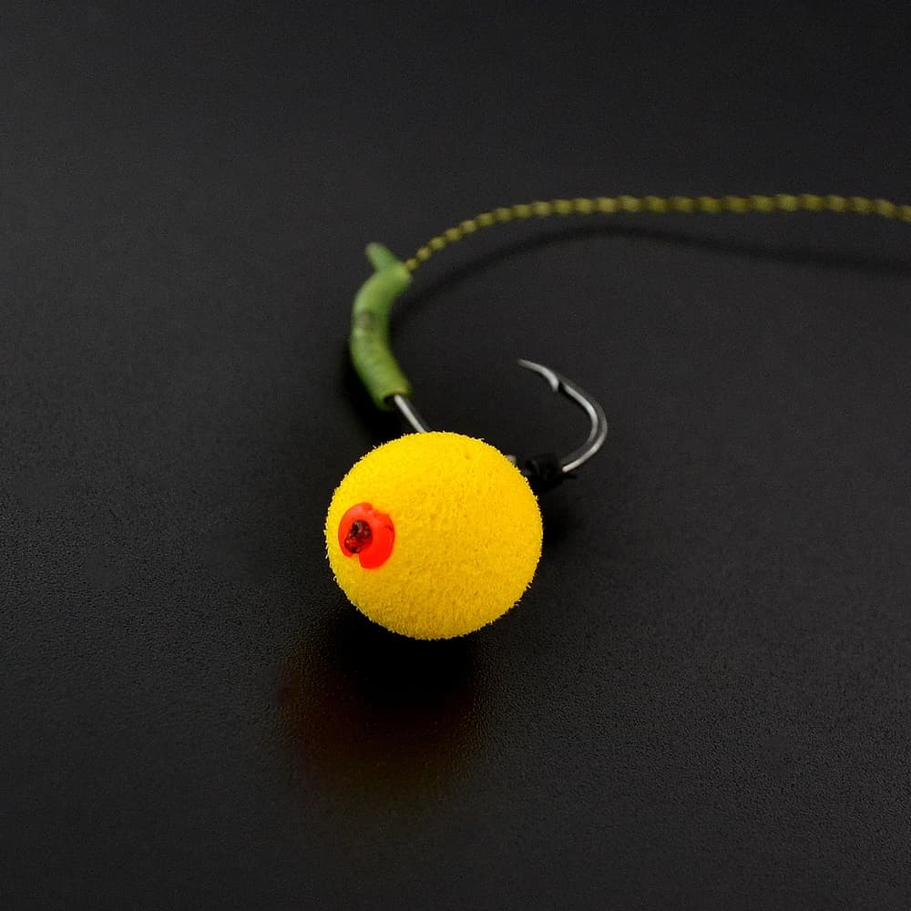 10 perles d'arrêt floss cap pour boilies carp fishing - arrêt de bouillette pêche carpe AH170