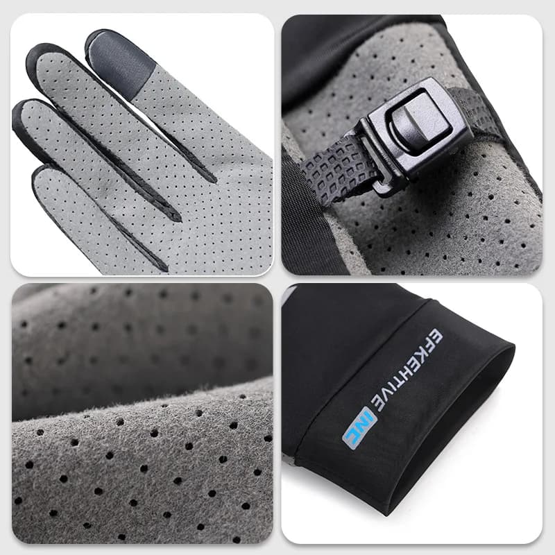 Gants de pêche Long Finger légers et respirants - Réutilisables avec doigts complets ou demi-doigts