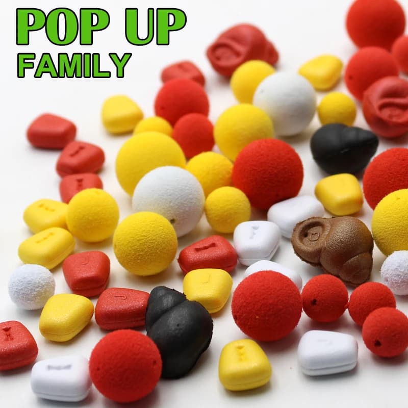 Pop up boilies flottants maïs pour carpe - Boules de flottaison pour montages chod et zig rig - Accessoires pêche