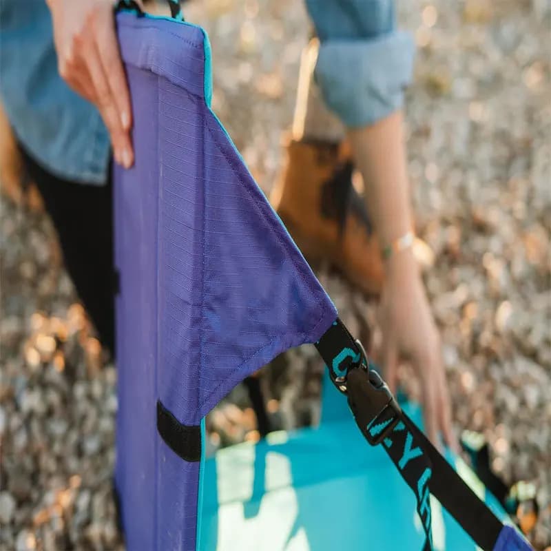 Coussin de stade avec dossier rembourré pour pêche - Siège pliant confortable hommes et femmes