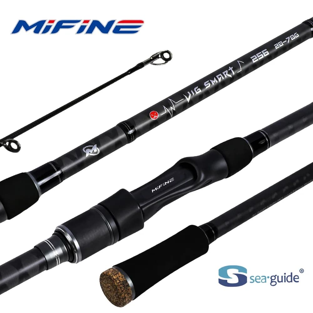 Canne spinning MIFINE JIG SMART SPIN 4-70g pour bar et perche en eau douce et salée