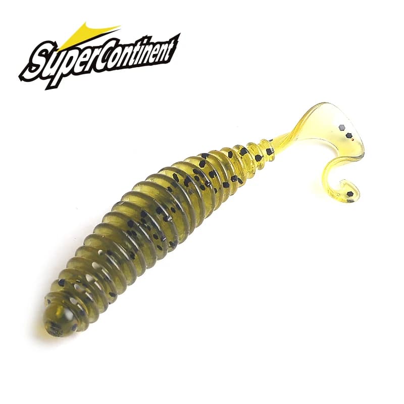 Leurre souple Tanan-Tail 50mm et 65mm pour la pêche de la perche, du bar et de la carpe