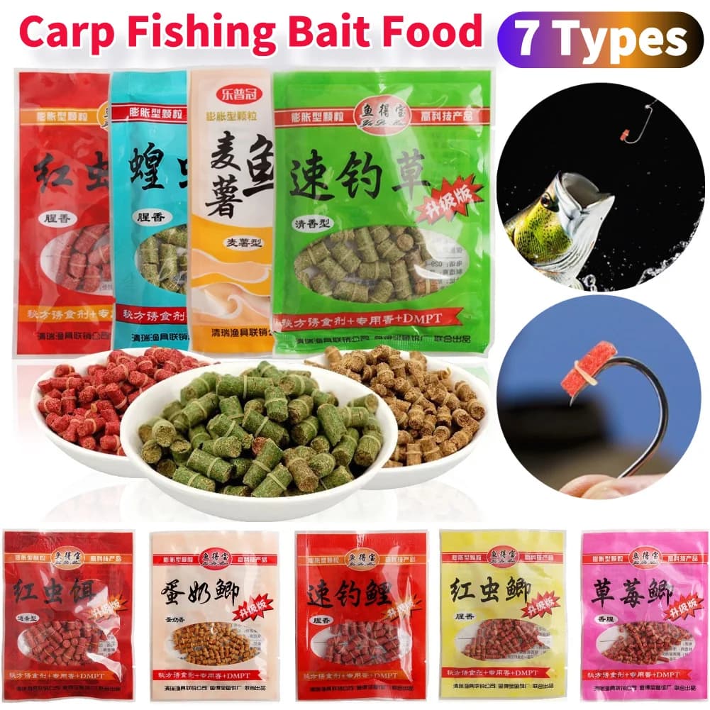 Appâts protéinés granulés pour carpe - Boilies et pellets à base d'insectes pour carassin et carpe