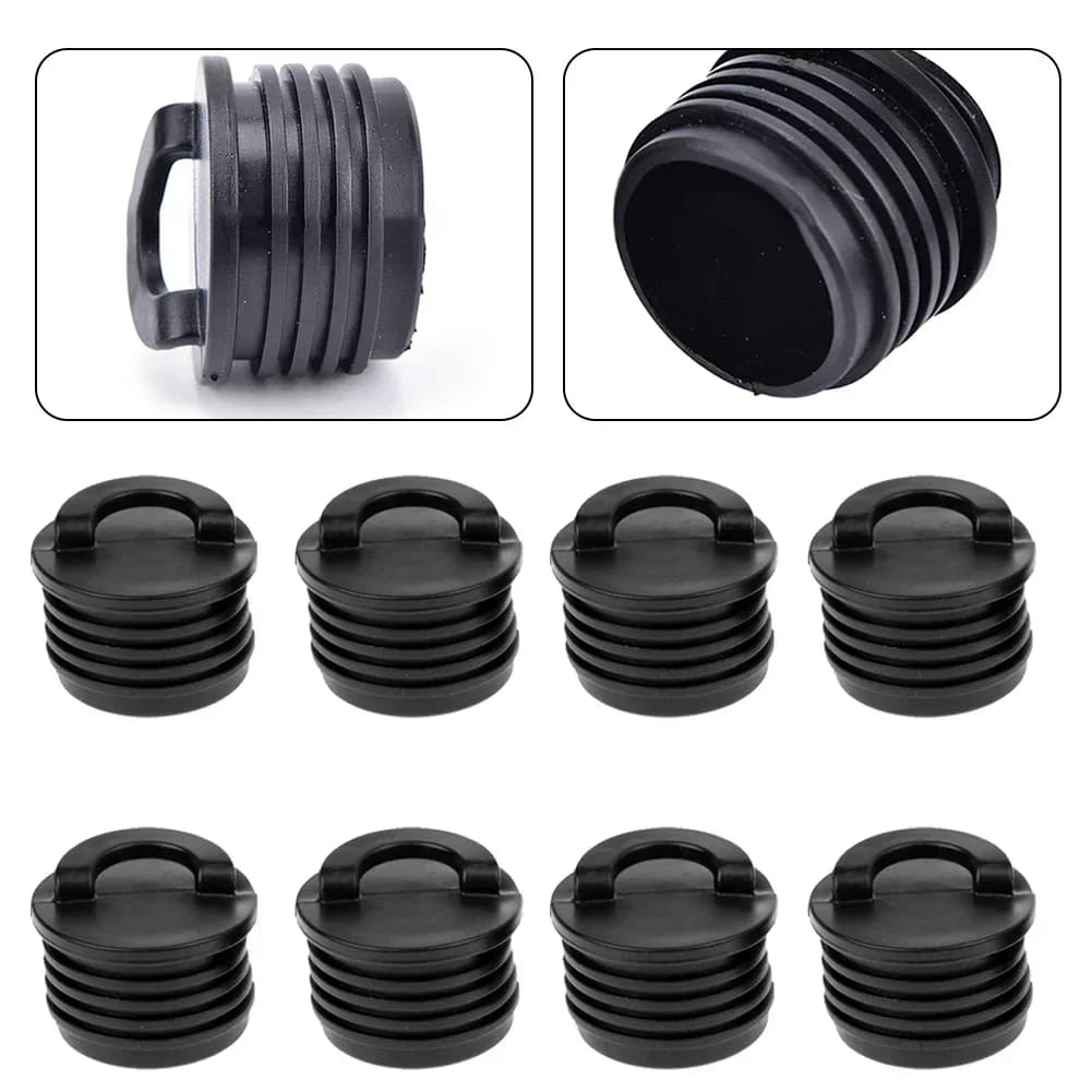 Bouchons de vidange scupper pour kayak et canoë - 4 pièces étanches pour trous de drainage