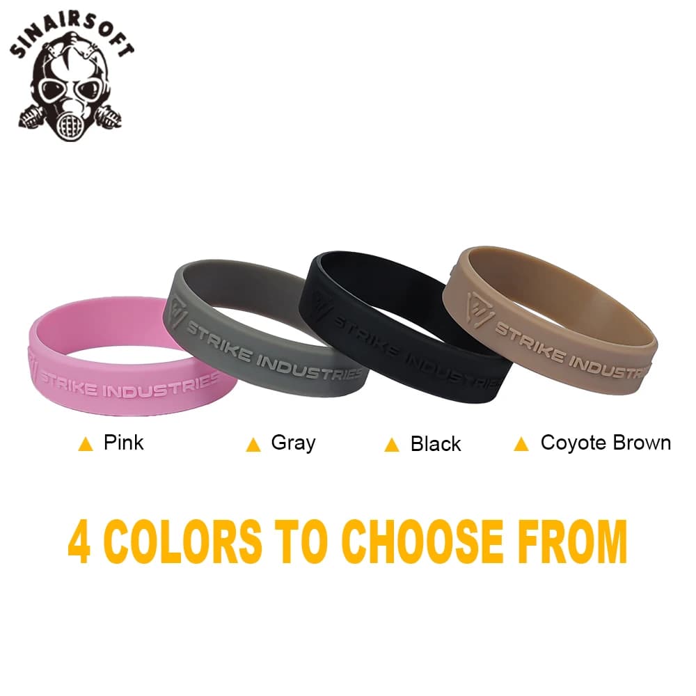 4 joints toriques tactiques haute résistance élastique pour fusil de pêche airsoft chasse