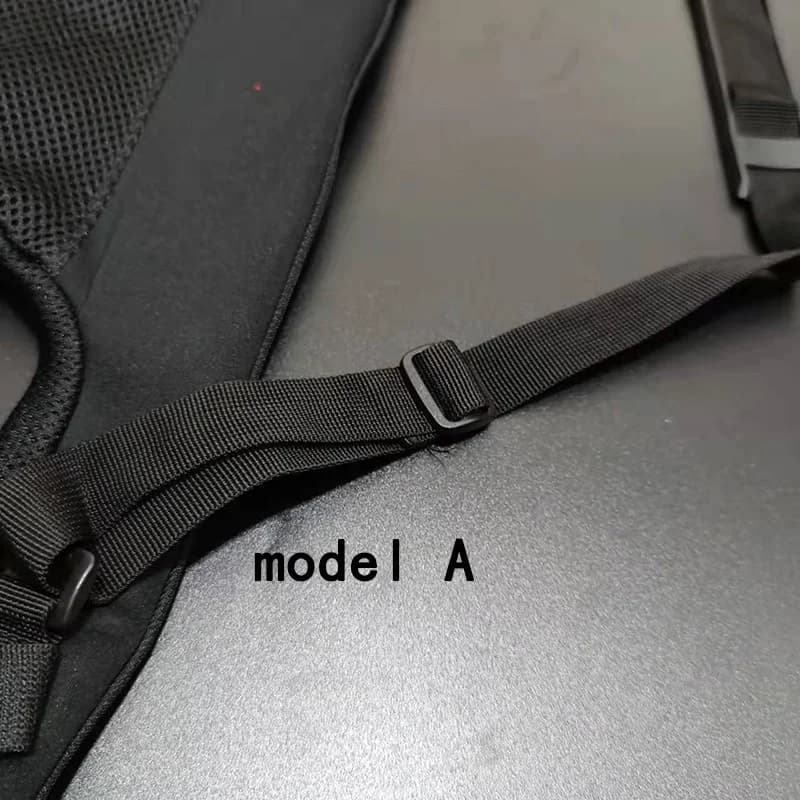 Étui télescopique canne à pêche 115-140cm, housse de rangement nylon pour cannes spinning avec compartiment moulinet