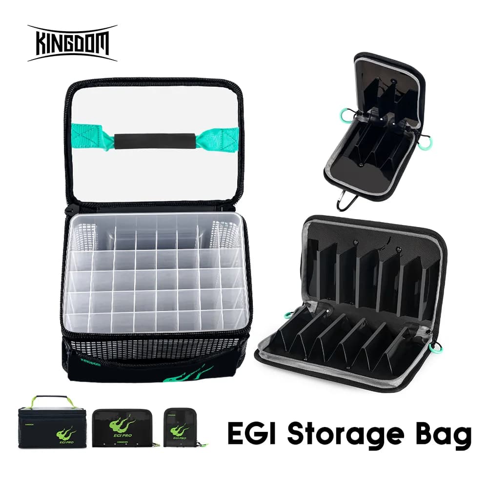 Boîte organisateur leurres seiche calmar octopus Egi 6 12 40 cases rangement plastique outils mer