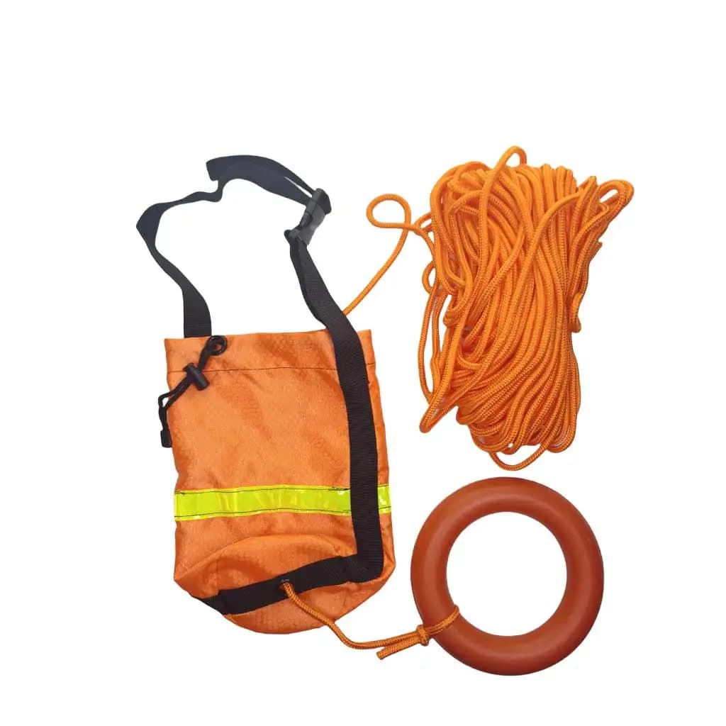 Sac de sauvetage flottant 10-30m - Kit de sécurité pour kayak et canoë de pêche avec corde de sauvetage