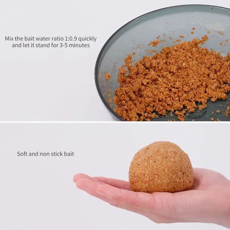 Appât carassin géant 300g attractant alimentaire pour pêche compétition carpe silure étang
