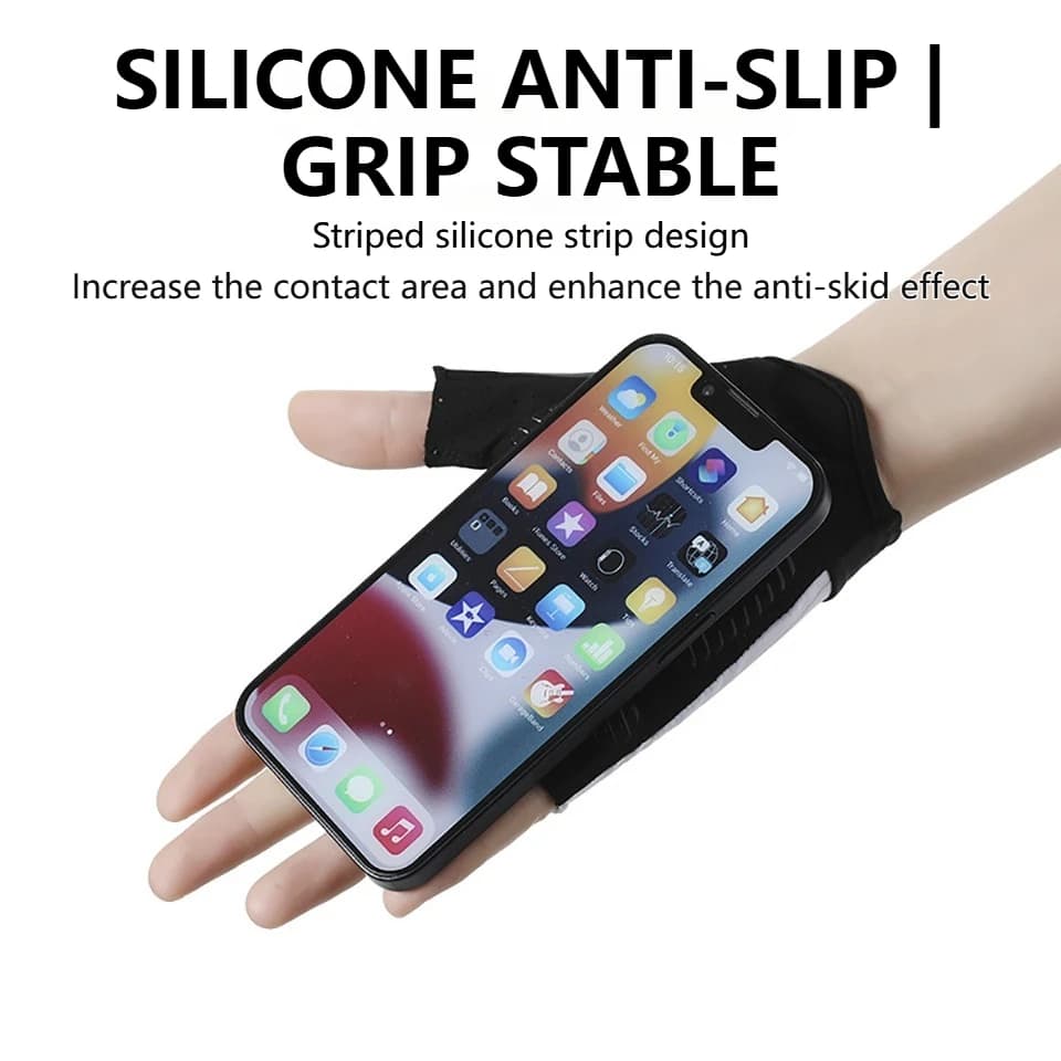 Gants vélo été demi-doigts GTUBIKE avec rembourrage SBR - Gants pêche anti-dérapants absorbants chocs MTB hommes