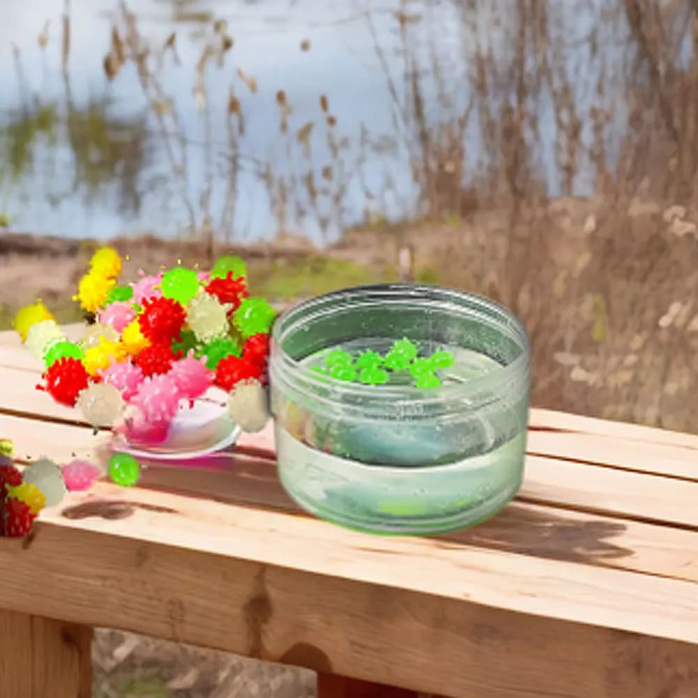 50 appâts flottants boilies élastiques pour pêche à la carpe en eau douce et eau salée - leurres artificiels