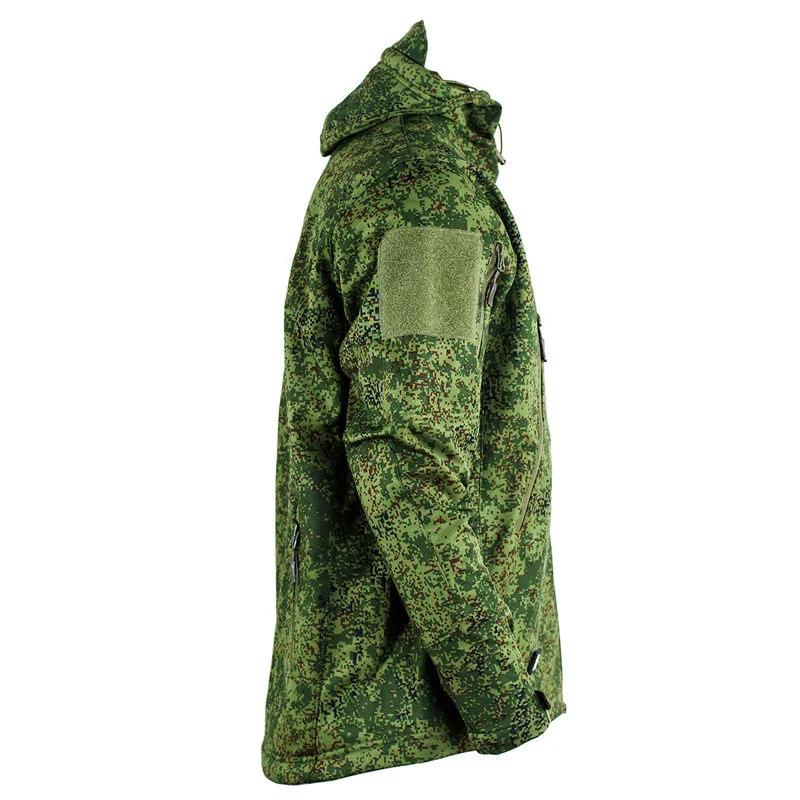 Veste tactique softshell Rucamo camouflage - Veste cargo pêche sports outdoor imperméable