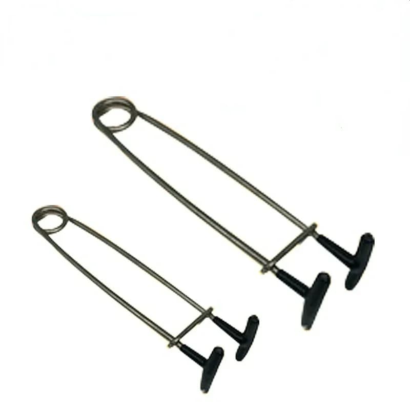 Écarteur bouche poissons acier inoxydable portable - Outil pêche décrochage mâchoires poissons