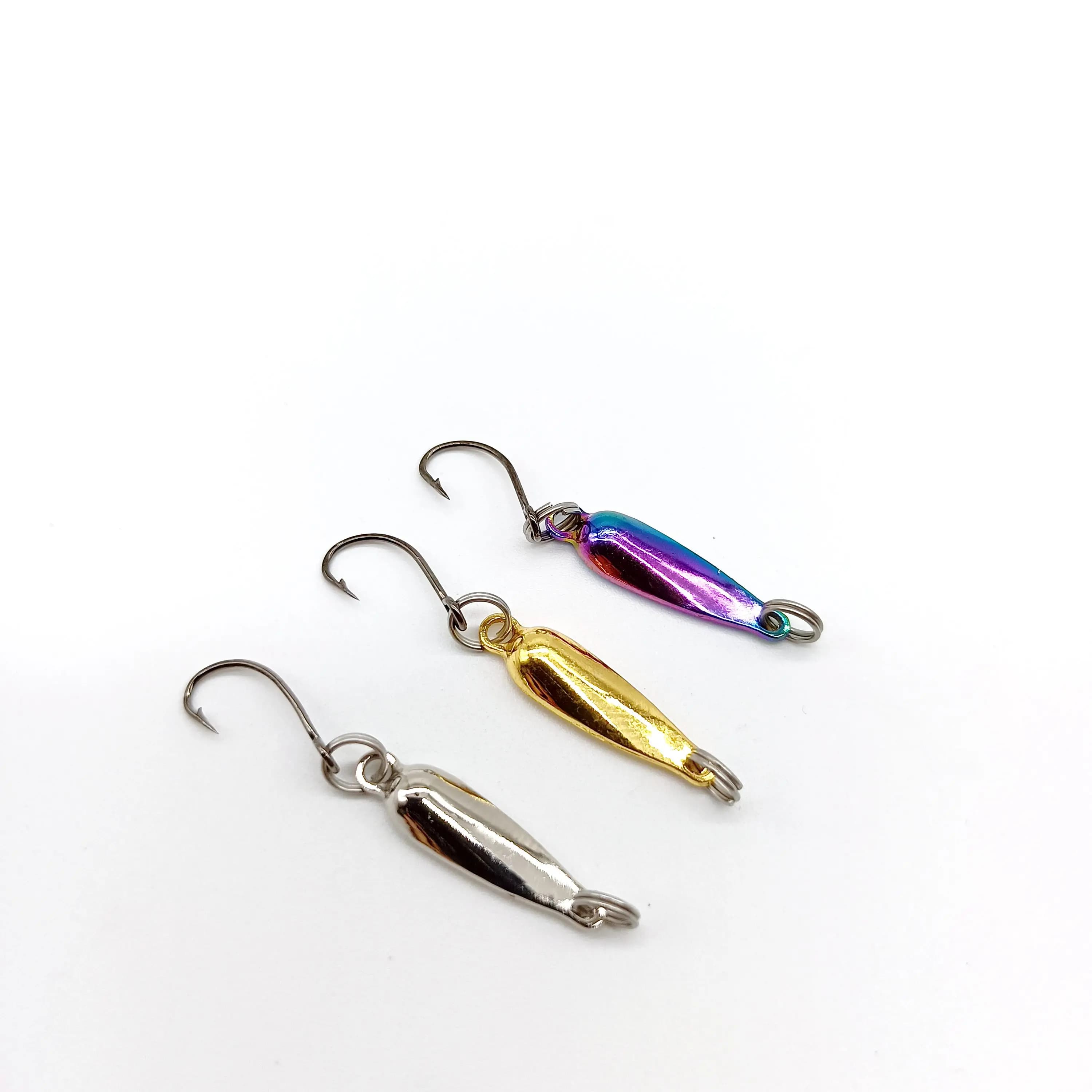 Leurre métal spinner spoon DUODUOYU 1.1g à 7g pour pêche du bar en mer et carnassiers