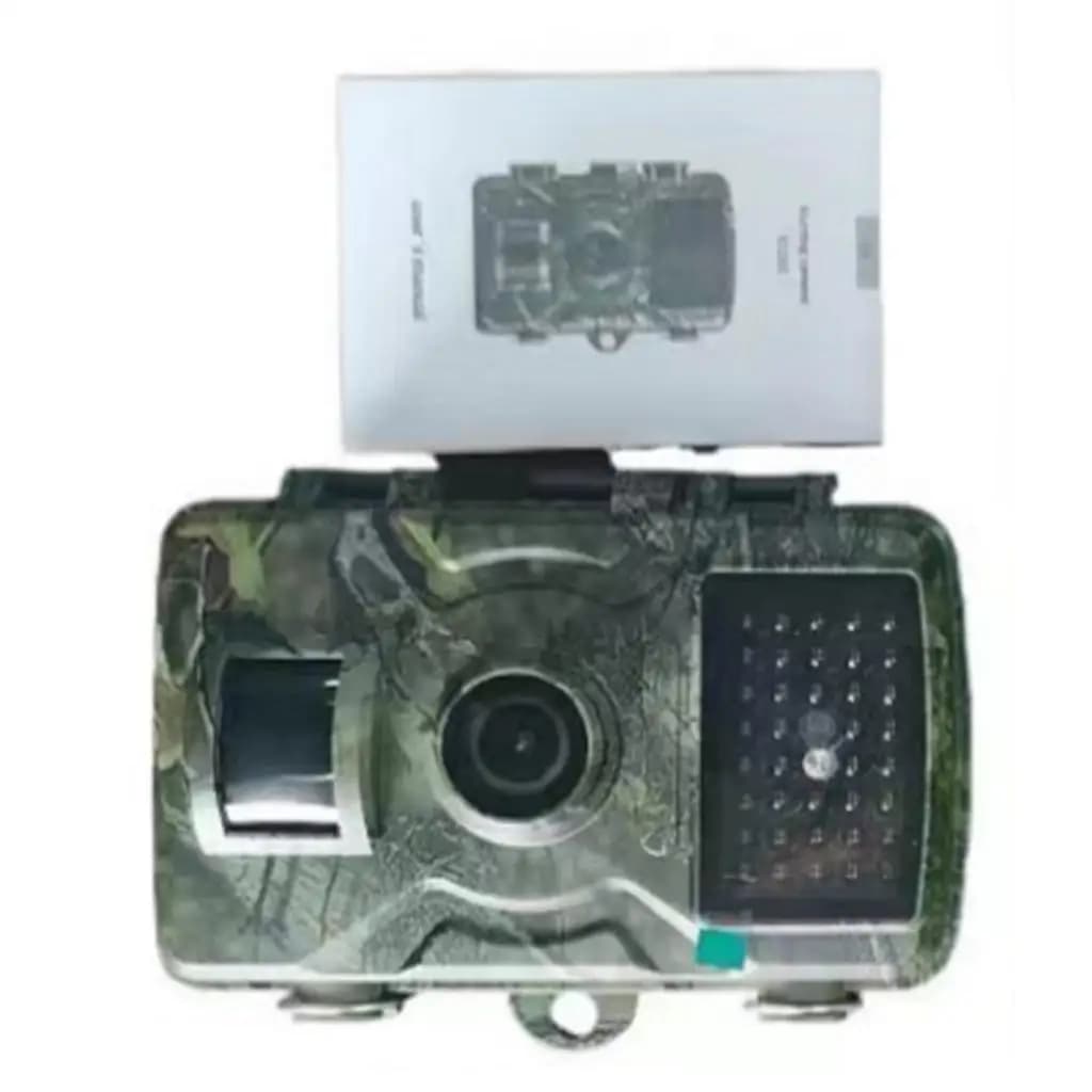 Caméra trail infrarouge HD étanche avec détection de mouvement pour surveillance de ferme et monitoring extérieur