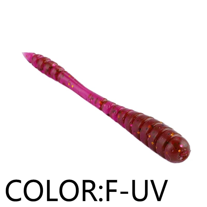 Leurres souples Tipsy Fish 3cm 5cm Supercontinent - Appâts tremblants pour pêche en eau douce