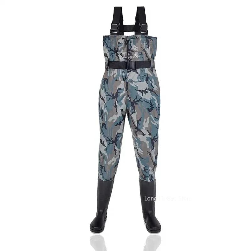 Kit complet waders de pêche avec bottes - Combinaison imperméable pour hommes et femmes adulte