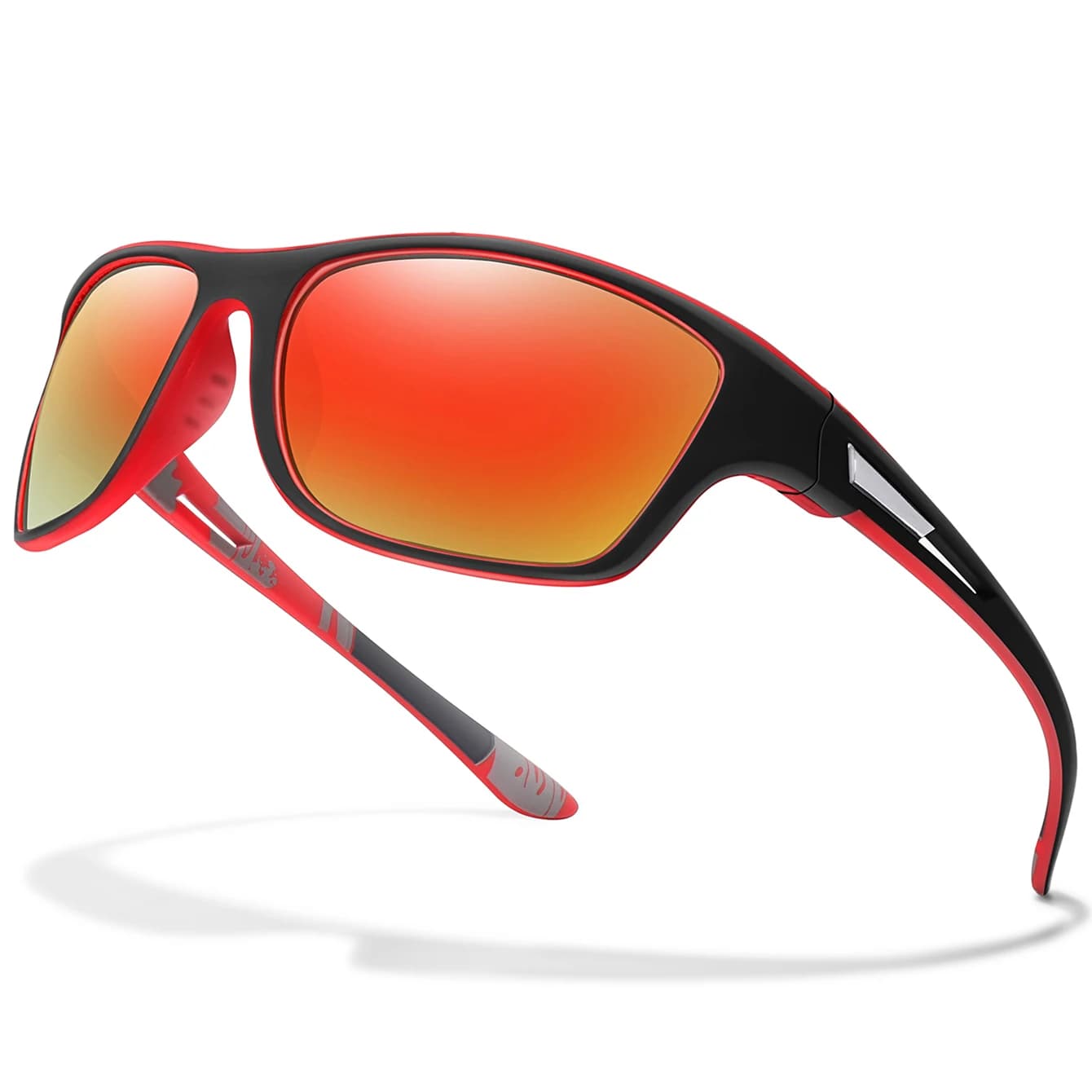 Lunettes de pêche polarisées homme femme UV400 anti-éblouissement avec lentilles TAC