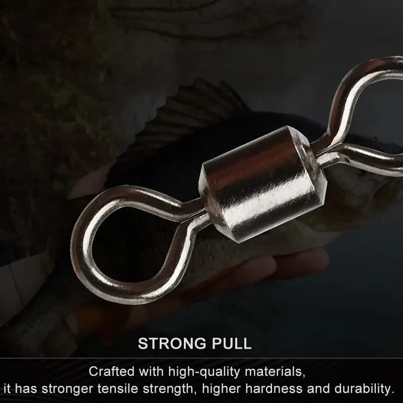 Lot de 50 dévidoirs de pêche MEREDITH à roulement à billes en acier inoxydable solides et durables