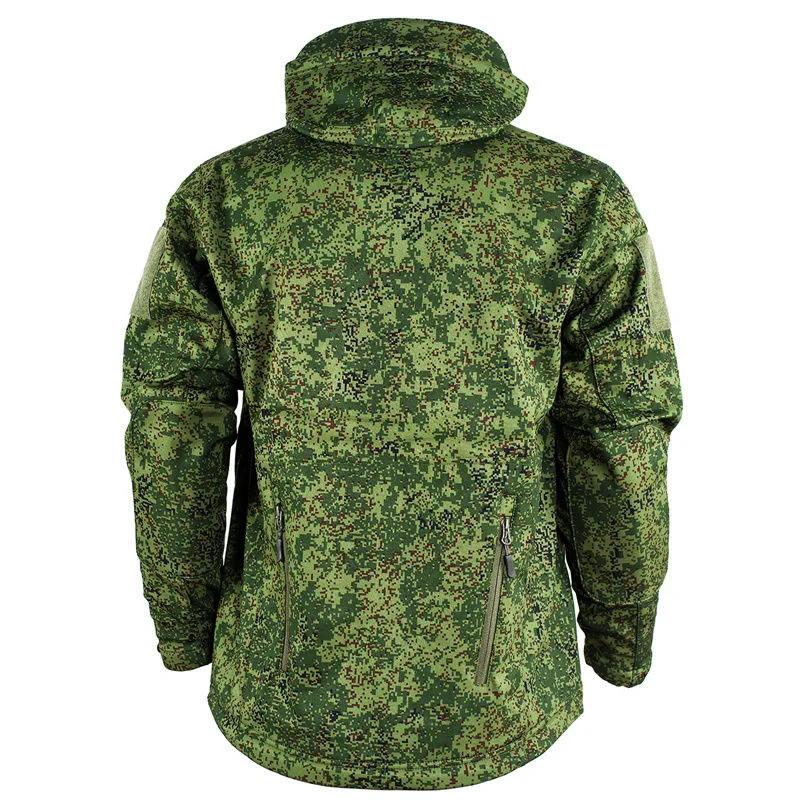 Veste tactique softshell Rucamo camouflage - Veste cargo pêche sports outdoor imperméable