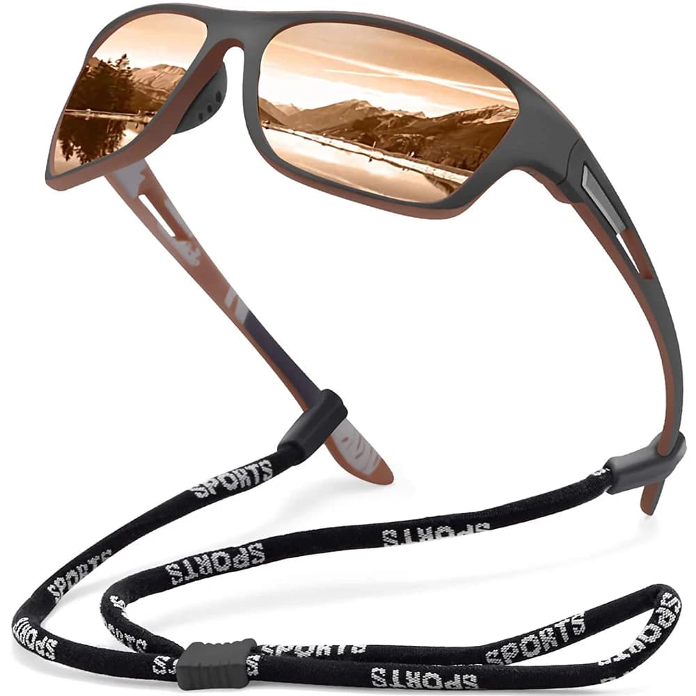 Lunettes de pêche polarisées haute définition - Protection UV400 pour sports outdoor - Hommes et femmes