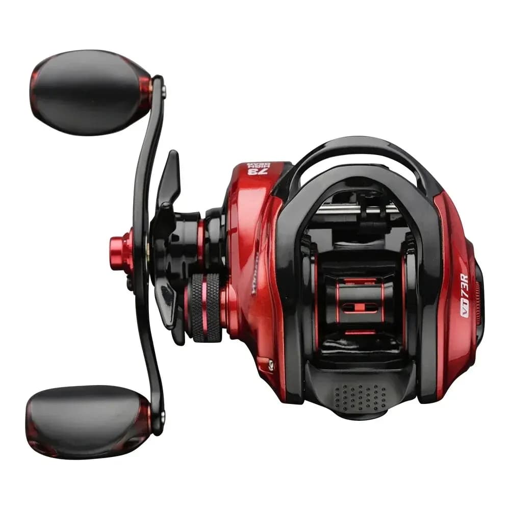 Moulinet baitcasting JOHNCOO ultra-léger pour pêche du brochet et black bass avec frein max 8kg