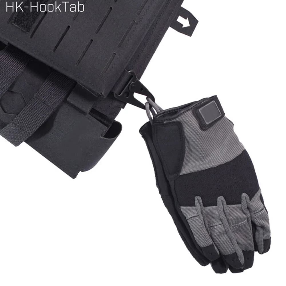 Crochet multifonction VULPO tactique - Accroche gants clés outils pêche veste chasse