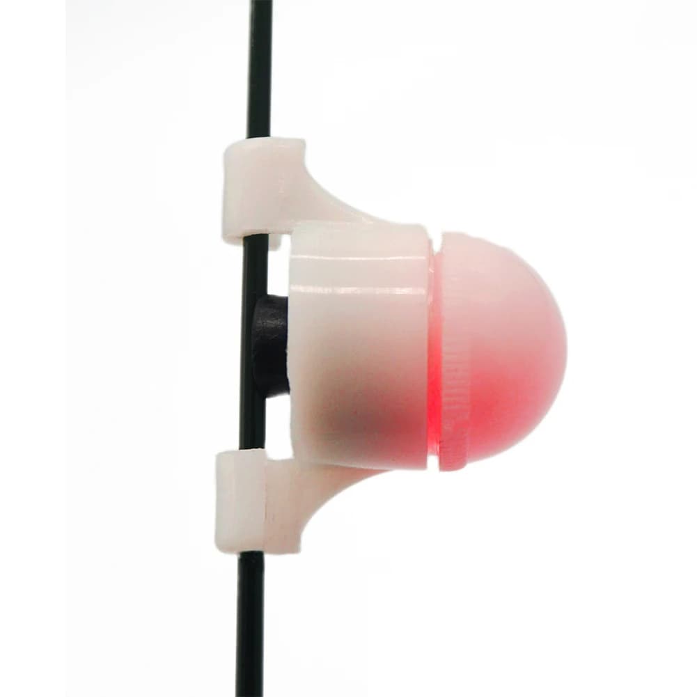 Clip électronique avec alarme pour scion de canne - détecteur de touche intelligent pour pêche jour et nuit
