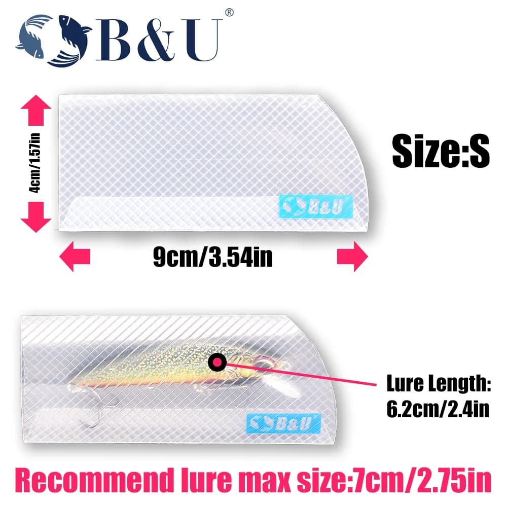 Porte-leurres pour leurres durs et souples - Sac de rangement multi-poches pour pêche eau douce et mer