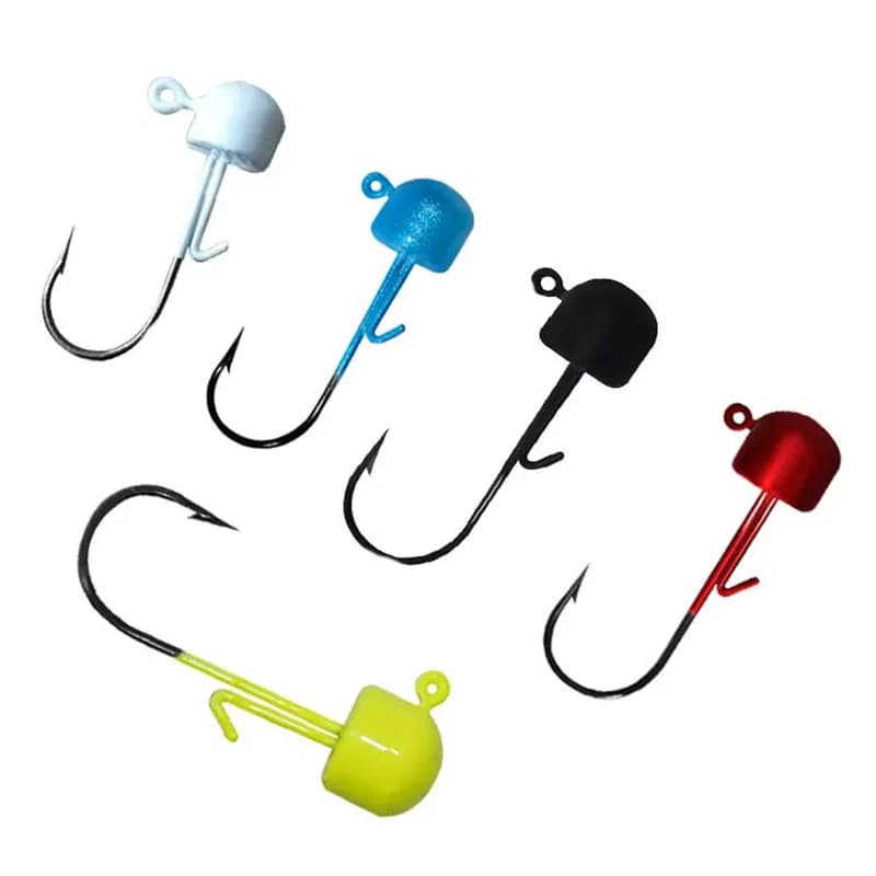 10 hameçons jig Ned rig WEIHE 1.6g-18g pour eau douce et mer pêche polyvalente
