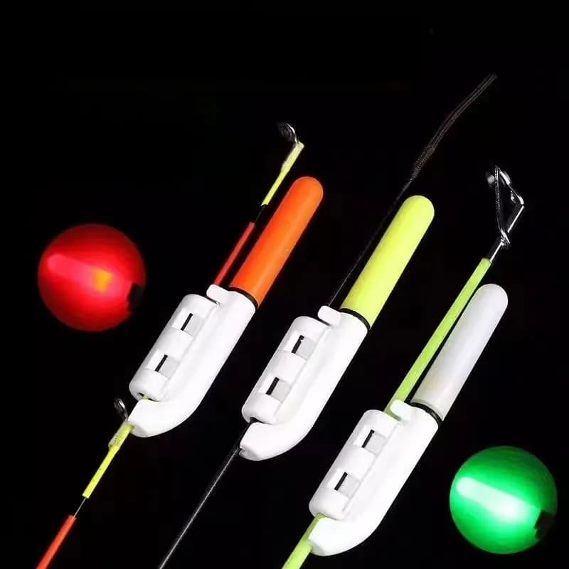 Float lumineux LED amovible pour pêche de nuit - bâton électronique étanche pour pêche aux leurres et au rock